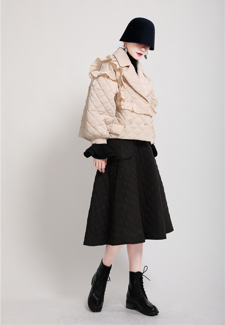 キルティングコート レディース