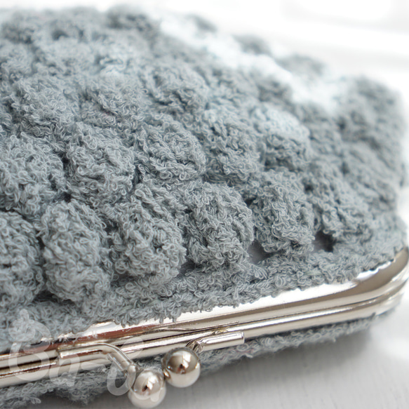 Ba-ba handmade Popcorn crochet coinpurse No.C1680 第4張的照片