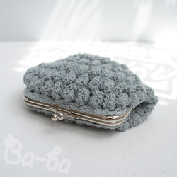 Ba-ba handmade Popcorn crochet coinpurse No.C1680 第3張的照片