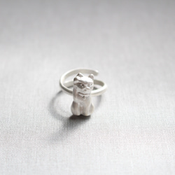 maneki neco ring ＊free size 1枚目の画像