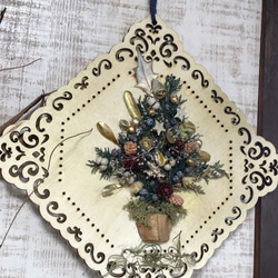 値下げ⌘Creema限定クリスマス2023⌘ 1年飾れるchristmas tree❤︎木の暖かい雰囲気❤︎ 2枚目の画像