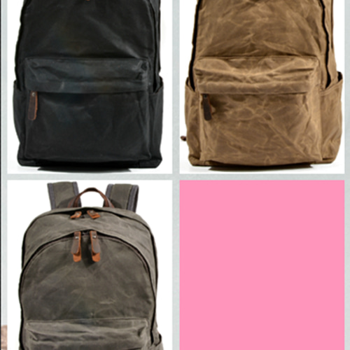 牛革×帆布 ズック製ランドセル大容量ランドセル*男女兼用