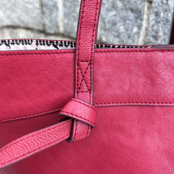 <50%OFFSALE>guardant 6color ノットトートバッグ RED 8枚目の画像