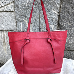 <50%OFFSALE>guardant 6color ノットトートバッグ RED 6枚目の画像