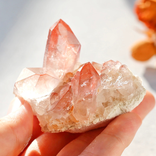 ディープピンクレムリアンシード 天然石 水晶 鉱物 一点物 クォーツ クリスタル ディープピンクレムリアンシード ディアマンティーナ産 天然石