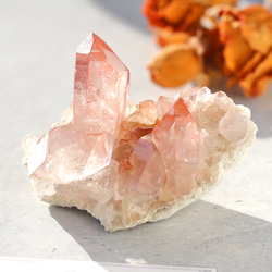 ディープピンクレムリアンシード ディアマンティーナ産 天然石 水晶 鉱物 一点物 15枚目の画像