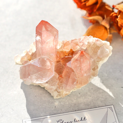 ディープピンクレムリアンシード ディアマンティーナ産 天然石 水晶 鉱物 一点物 18枚目の画像