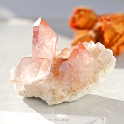 ディープピンクレムリアンシード ディアマンティーナ産 天然石 水晶 鉱物 一点物 2枚目の画像