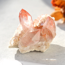 ディープピンクレムリアンシード ディアマンティーナ産 天然石 水晶 鉱物 一点物 14枚目の画像