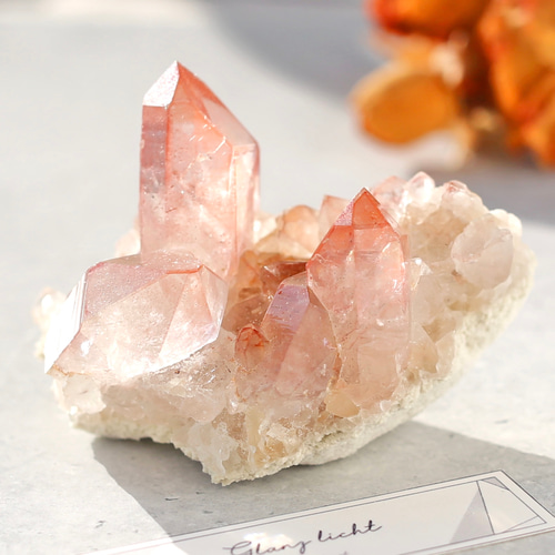 ディープピンクレムリアンシード 天然石 水晶 鉱物 一点物 クォーツ クリスタル ディープピンクレムリアンシード ディアマンティーナ産 天然石