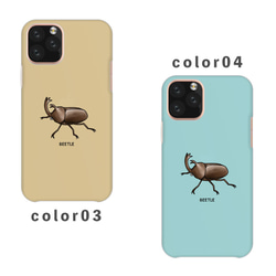Beetle Beetle 昆蟲酷炫智慧型手機保護殼，相容於所有型號後背硬殼 NLFT-HARD-15o 第3張的照片