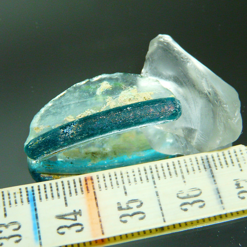 R097 【時の欠片】アフガニスタン出土 ☆銀化☆ローマングラス その他