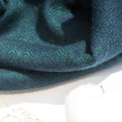 カシミヤ カシミア ニット スカーフ ピュア ウール スカーフ 手編みスカーフ ニットスカーフ - グラス クリスマス 交換ギフ 13枚目の画像