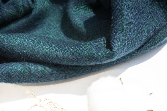 カシミヤ カシミア ニット スカーフ ピュア ウール スカーフ 手編みスカーフ ニットスカーフ - グラス クリスマス 交換ギフ 13枚目の画像