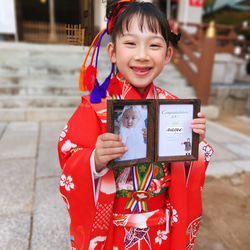 七五三やプレゼントに！成長記録フレーム 2枚目の画像