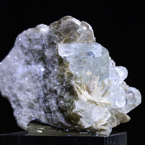 アクアマリン☆ミラクルクラスター☆彡 32g マスコバイト『地球の壮大  