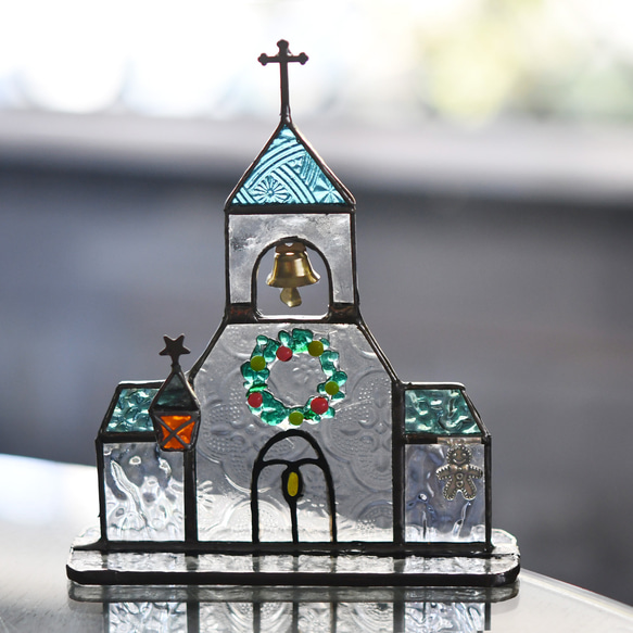 ステンドグラス 教会 クリスマス その他インテリア雑貨 もえくる 通販