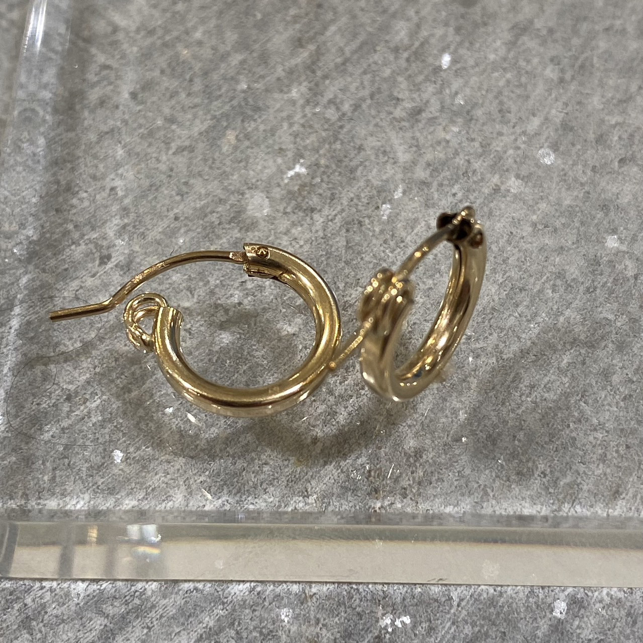 【14K GOLD FILLED】P114 2mmX13mm HOOP フープ ピアス 14KGF