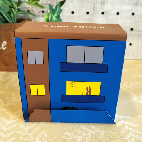 メモ帳がオブジェになる☆ブロックメモ「ハイツ 待ち人」 メモ帳 メモ帳がオブジェになる☆ブロックメモ「ハイツ 待ち人」 メモ帳