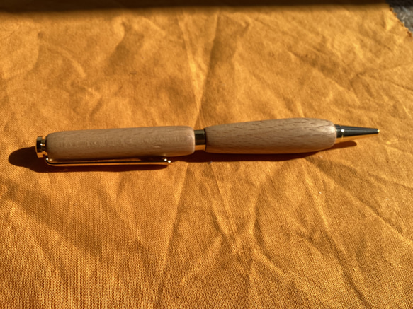 檜葉木軸ボールペン 2枚目の画像