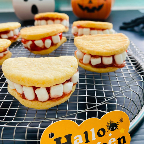 シャンシャン** ハロウィンスペシャル - 入れ歯クッキー その他アート
