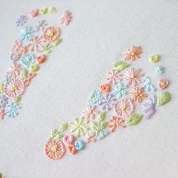足形刺繍［シンプル］送料込 6枚目の画像