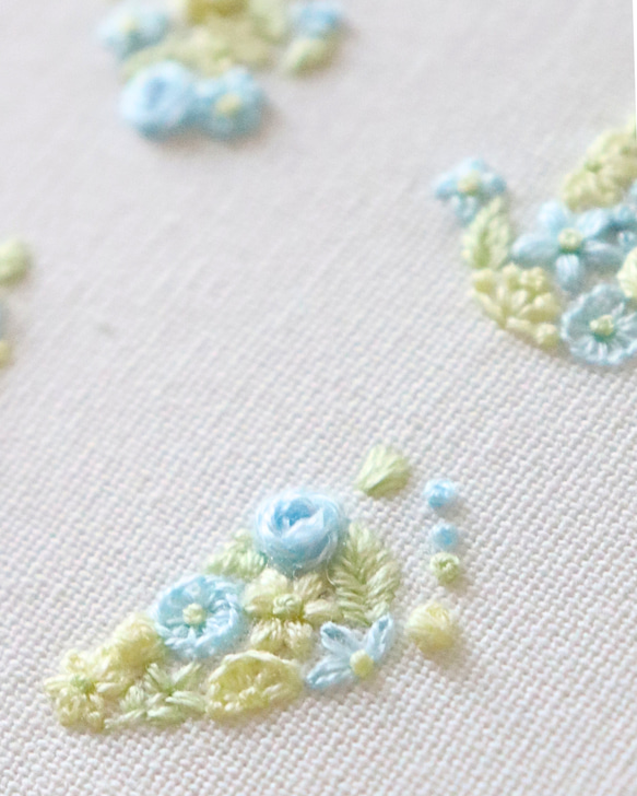 足形刺繍［シンプル］送料込 5枚目の画像