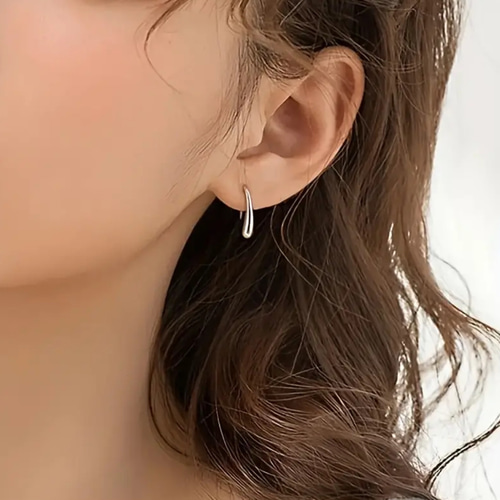XSORI パール ゴールド ピアス両耳 セール】シルバー×ゴールド MIX立体ピアス (両耳用)（ピアス（両