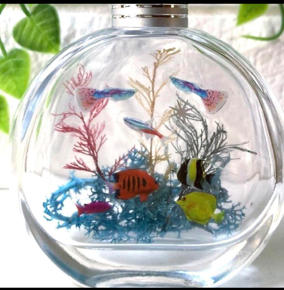 No. 226 ハーバリウム ✿ 海の中のひまわり No. 226 ハーバリウム