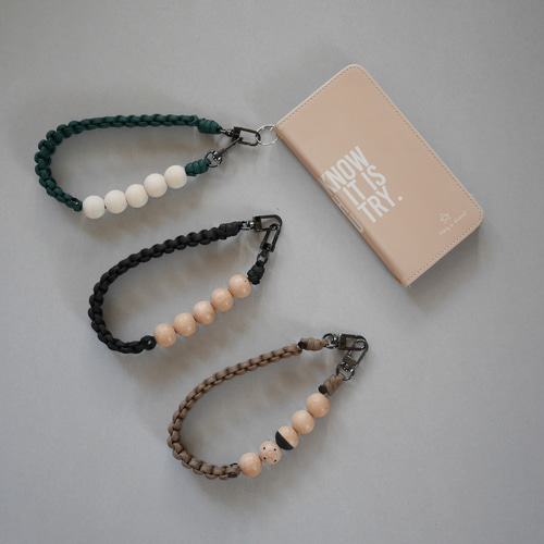 ハンドストラップ パラコード【選べるパーツとカラー】 携帯