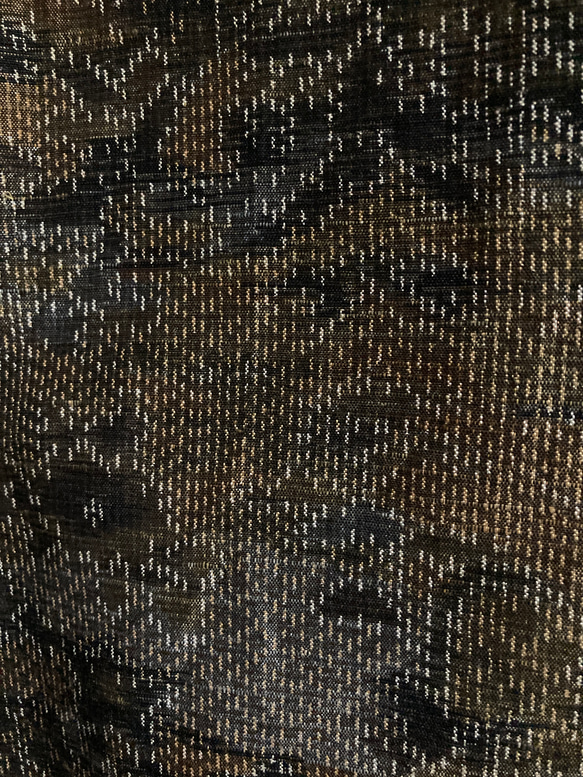着物リメイク紬の羽織リコート 5枚目の画像
