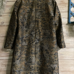 着物リメイク紬の羽織リコート 4枚目の画像