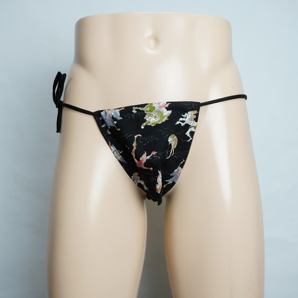 EGDE≪ くまたん 現代式黒猫褌 紺 S-Mサイズ EGDE 天涯比隣 -