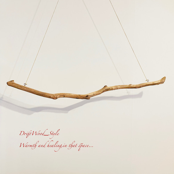流木インテリア うねりを描く無骨な大型流木のハンガーラック 北欧 衣装掛け ハンギング 吊り下げ ハンガーポール N7 7枚目の画像