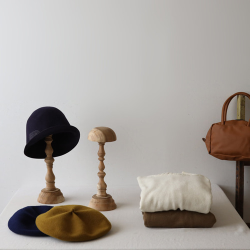 帽子が飾れる！ウッドオブジェ(大)