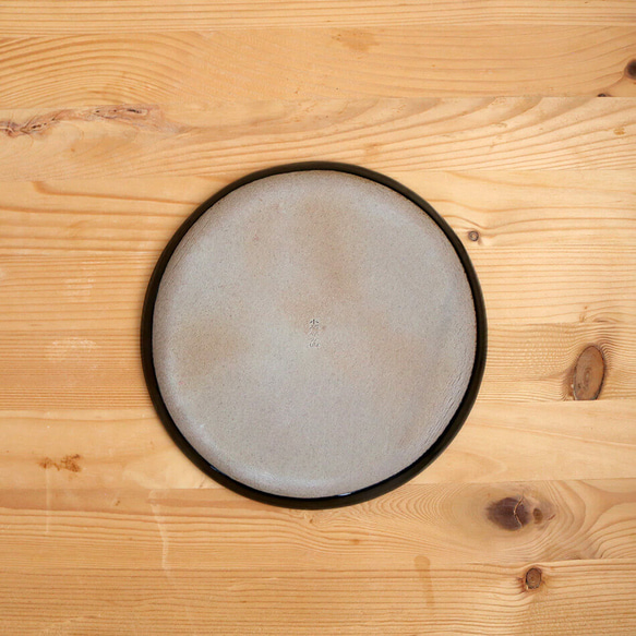 小石原燒 小石原燒 靛藍釉 6 吋盤子 平板 1 盤 空間圖案 麵食盤 秀山窯 陶瓷器皿 NHK 第4張的照片