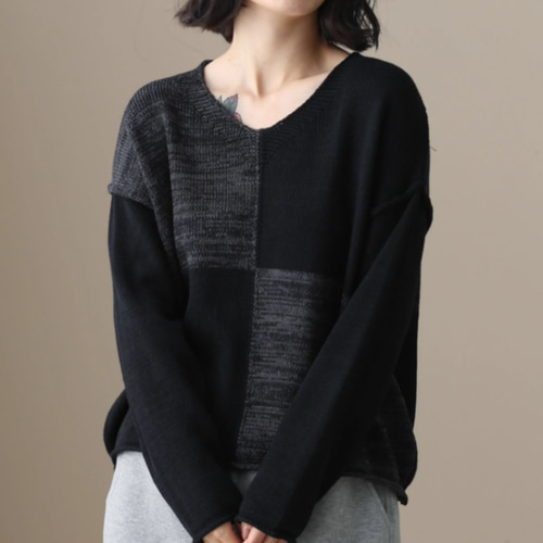 アドーア　黒　ワイドスリーブ　ゆったり　ニット ゆったりニット 黒 アドーア 黒 ワイドスリーブ ゆったり ニット