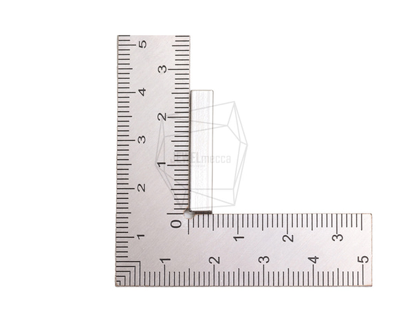 PDT-2737-R【2個入り】バーペンダント,Bar Pendant,Square bar / 4.8mmx25.3m 5枚目の画像