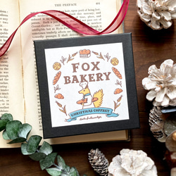 Fox Bakery -Christmas Coffret-｜クリスマスコフレ【キツネのパン屋さん】ブローチ＆イヤリング 6枚目の画像