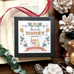 Bear's Honey -Christmas Coffret-｜クリスマスコフレ【くまさんのはちみつ屋さん】ブローチ＆ 6枚目の画像