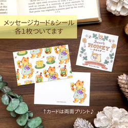 Bear's Honey -Christmas Coffret-｜クリスマスコフレ【くまさんのはちみつ屋さん】ブローチ＆ 7枚目の画像