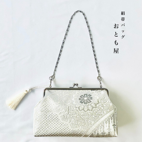 新品　和装用バッグ シルバー グラデーション Tokyo Oguro 和装用バッグ Laminette シルバー 【公式通販】