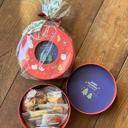 クリスマスギフトに♪数量限定！】クリスマス3Dボックス(レッド