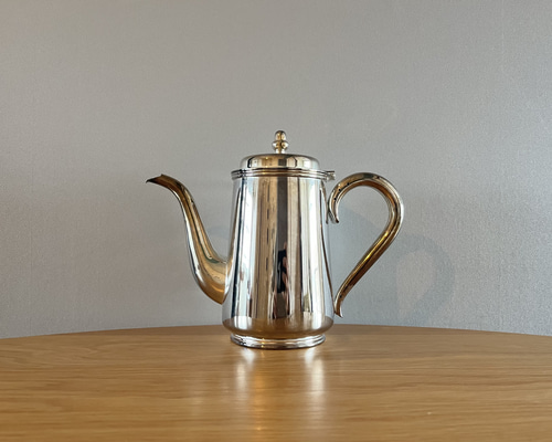 国産の古いコーヒーポット ドリップポット レトロ アンティーク 骨董品