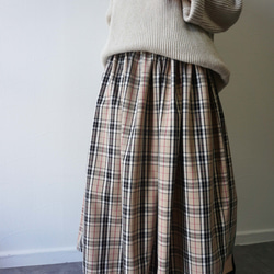 ♦︎極美品♦︎バーバリーロンドン♦︎チェック柄ロングスカート ベージュ 0dcd0c0faf91bd4e476d8eb04e87ba