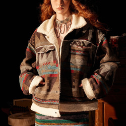 冬のレトロなボヘミア民族風のゆったりとした綿服綿毛レディース*メンズ兼用 23-1143 1枚目の画像
