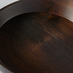 wooden bowl 26cm ヤマザクラのウッドボウル 店舗什器に 7枚目の画像
