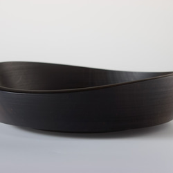 wooden bowl 26cm ヤマザクラのウッドボウル 店舗什器に 9枚目の画像