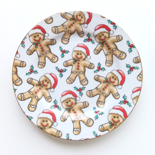 ジンジャーブレッドマンクッキーのクリスマスティーセット(カップ