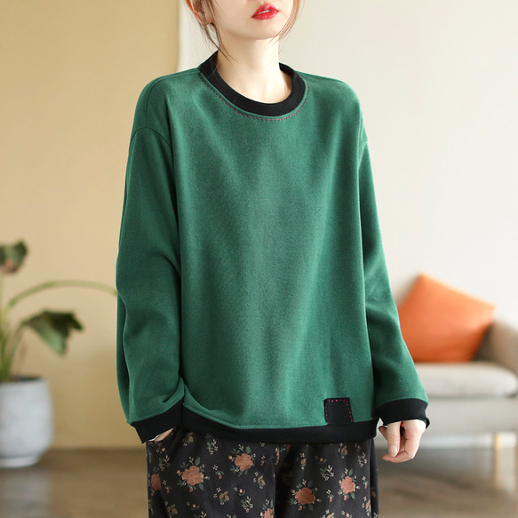 肉厚のトレーナー生地